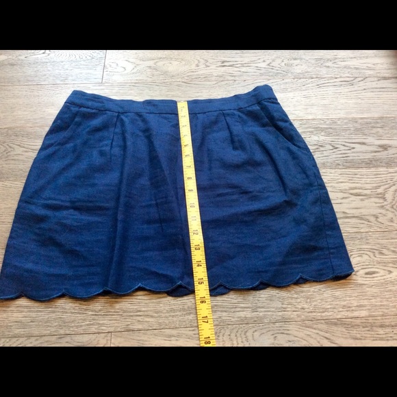 ❤️ XXI BLUE LINEN SKIRT Size L (Junior) - Picture 7 of 7